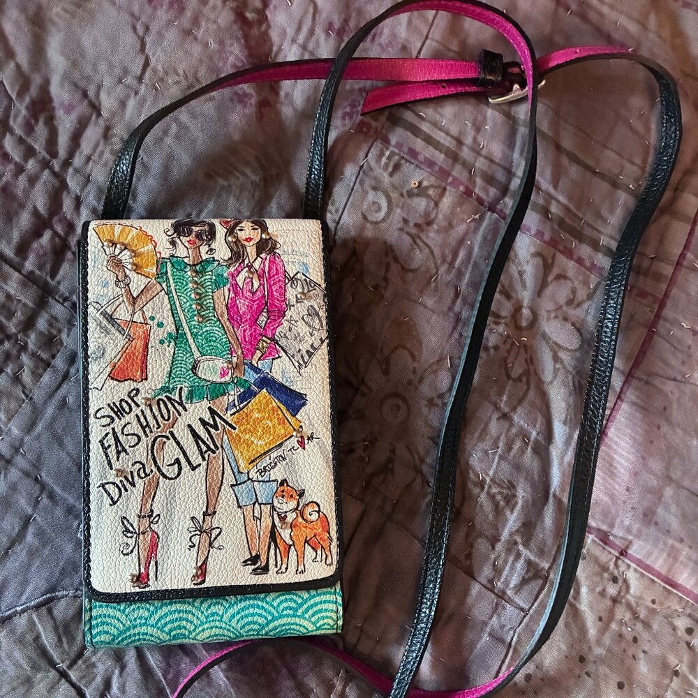 Brighton Fashionista Toyko Phone Organizer Bag